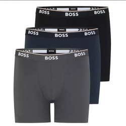 3PACK pánské boxerky Hugo Boss vícebarevné nadrozměr (50475298 462)