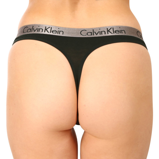 3PACK dámská tanga Calvin Klein vícebarevná (QD3560E-BOZ)