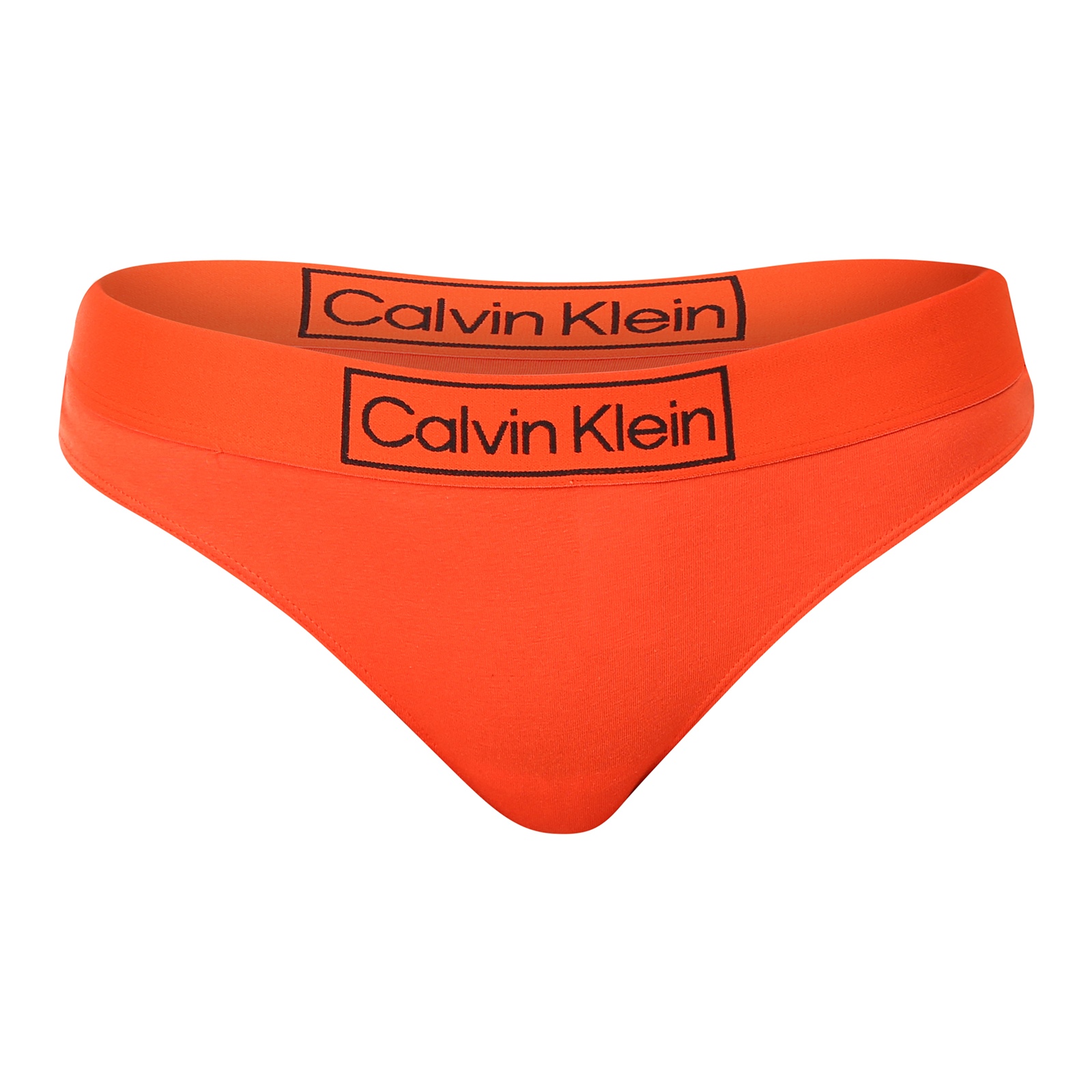 E-shop Dámská tanga Calvin Klein oranžová