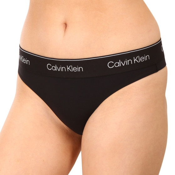 Dámské kalhotky brazilky Calvin Klein černé (QF7114E-UB1)