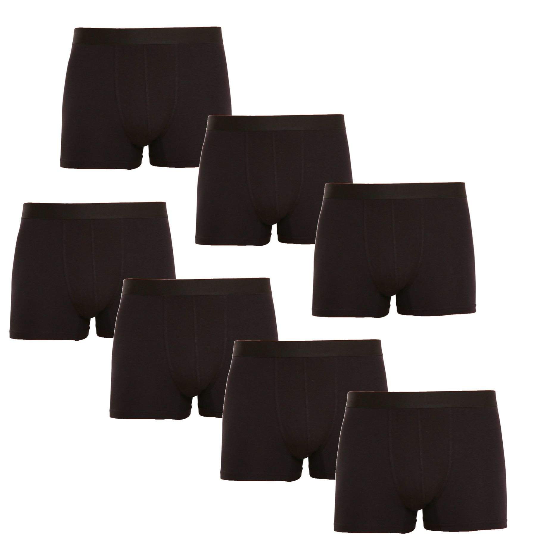 E-shop 7PACK pánské boxerky Nedeto černé