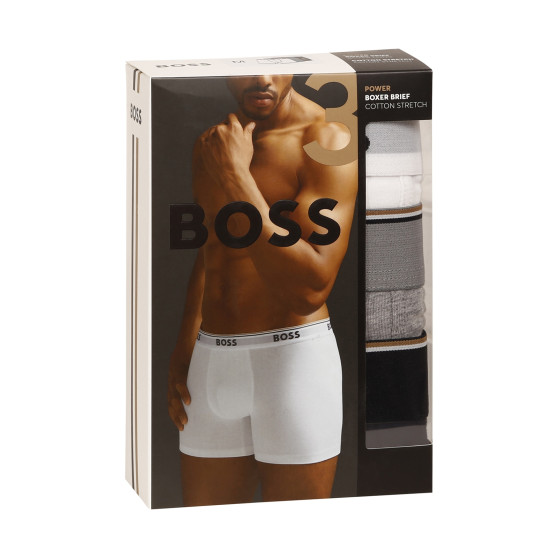 3PACK pánské boxerky Boss vícebarevné (50475282 999)