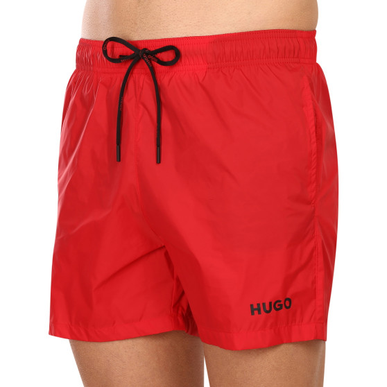Pánské plavky HUGO červené (50469312 693)