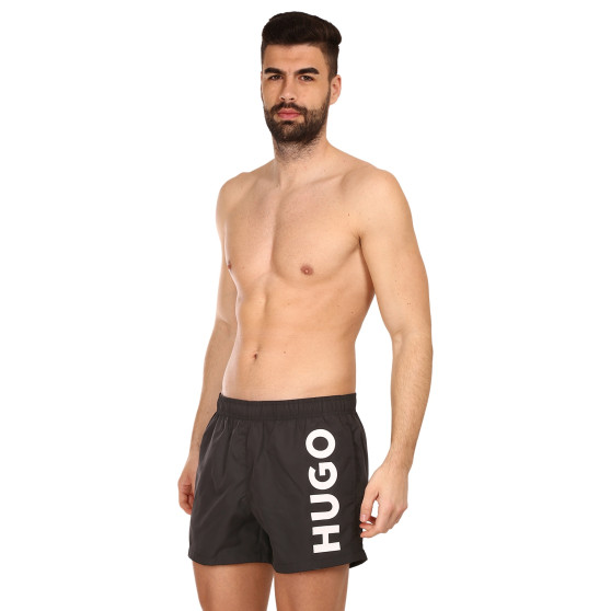 Pánské plavky HUGO černé (50469303 001)