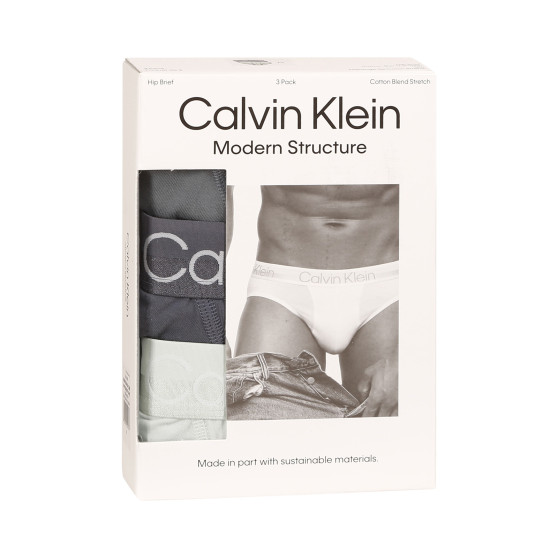 3PACK pánské slipy Calvin Klein vícebarevné (NB2969A-CBB)