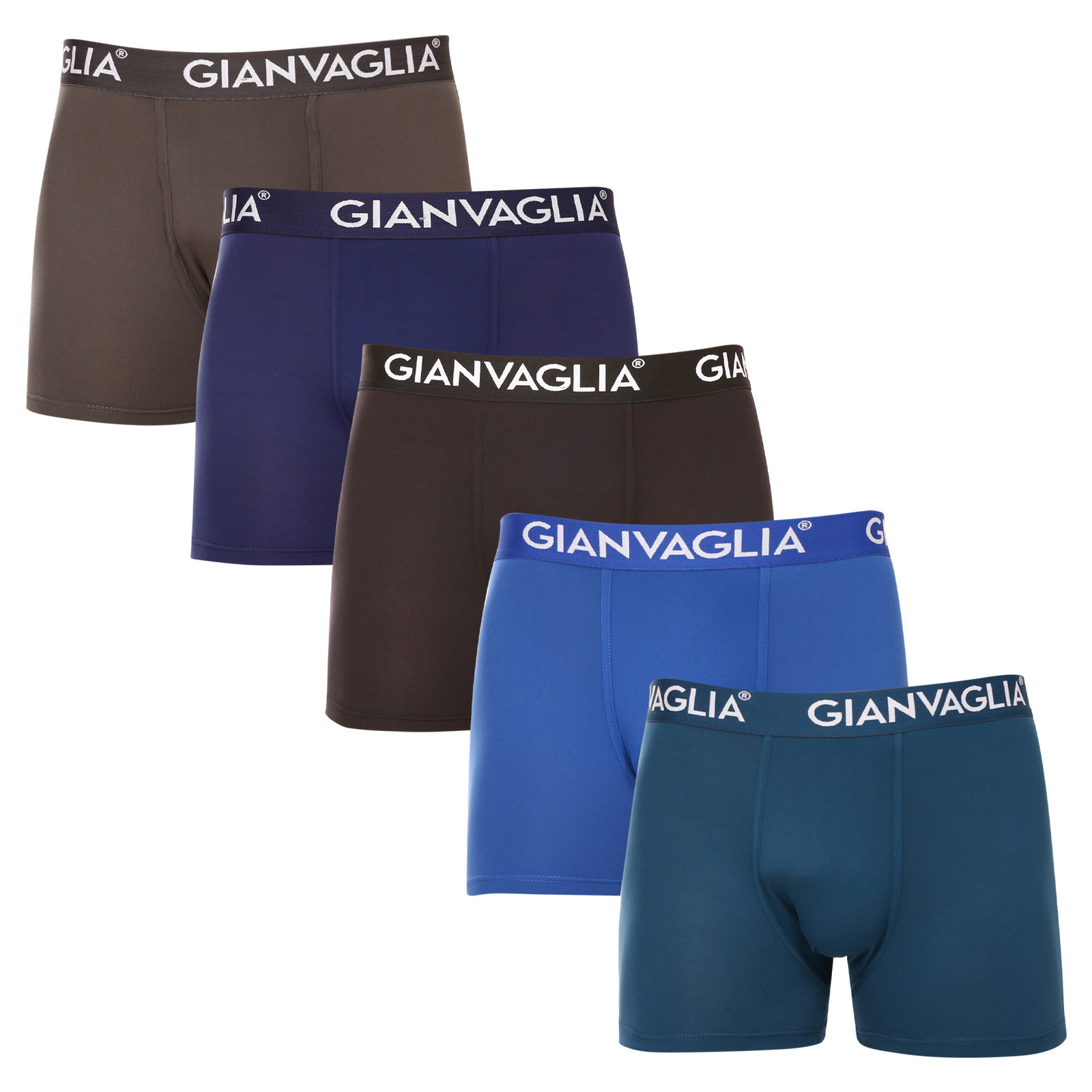 E-shop 5PACK pánské boxerky Gianvaglia vícebarevné