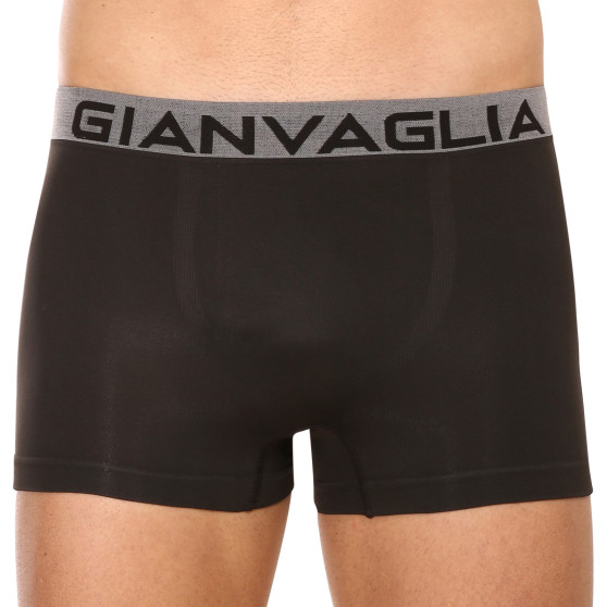 10PACK pánské boxerky Gianvaglia černé (9927)