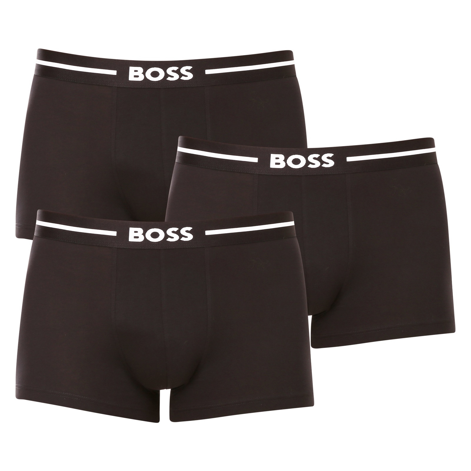 E-shop 3PACK pánské boxerky BOSS černé