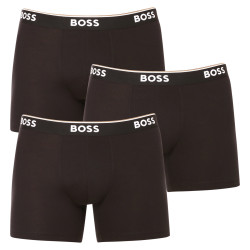 3PACK pánské boxerky Hugo Boss černé (50475282 001)