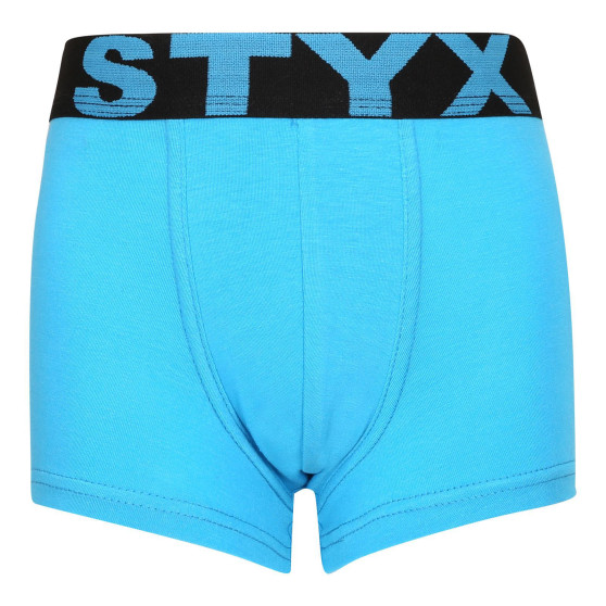 3PACK dětské boxerky Styx sportovní guma vícebarevné (3GJ96739)
