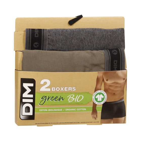 2PACK pánské boxerky DIM vícebarevné (DI000A6C-A9S)