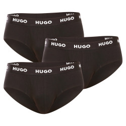 3PACK pánské slipy Hugo Boss černé (50469763 001)
