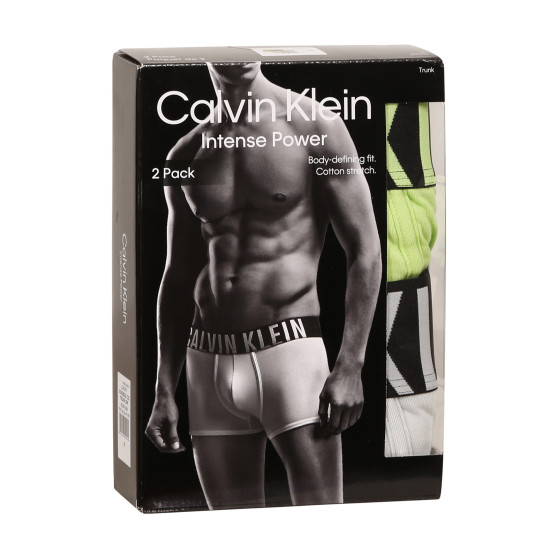2PACK pánské boxerky Calvin Klein vícebarevné (NB2602A-C2D)