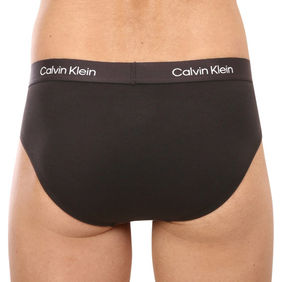 7PACK pánské slipy Calvin Klein černé (NB3581A-CDB)