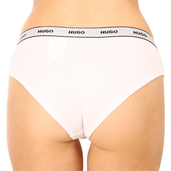 3PACK dámské kalhotky HUGO bílé (50469657 100)