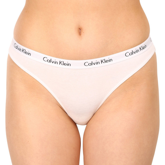 3PACK dámské kalhotky Calvin Klein vícebarevné (QD3588E-BP4)
