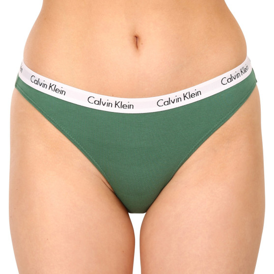 3PACK dámské kalhotky Calvin Klein vícebarevné (QD3588E-BP4)