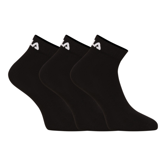 3PACK ponožky Fila černé (F9300-200)
