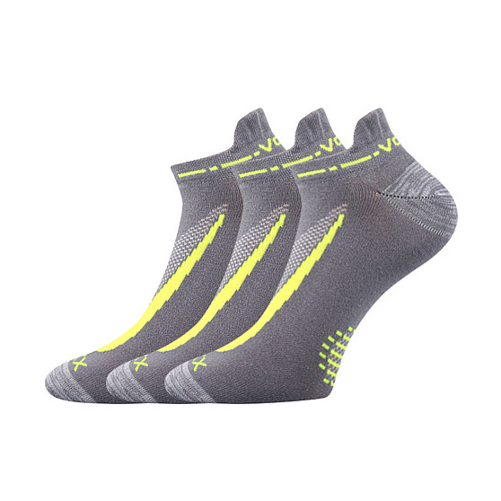 3PACK ponožky VoXX šedé (Rex 10)