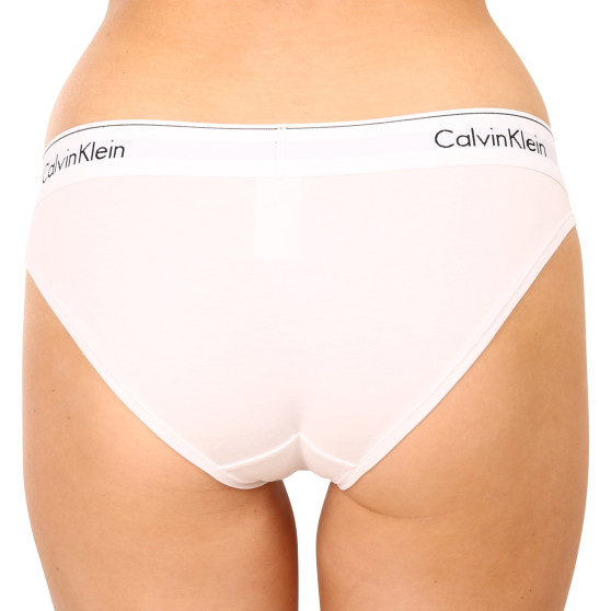 Dámské kalhotky Calvin Klein bílé (F3787E-100)