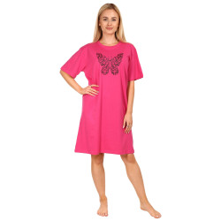 Dámská noční košile Molvy růžová (AK-3486)