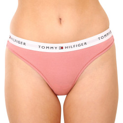 Dámská tanga Tommy Hilfiger růžové (UW0UW03835 TI3)