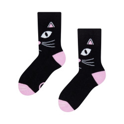 Veselé dětské teplé ponožky Dedoles Kočičí pohled (DKWS1073)