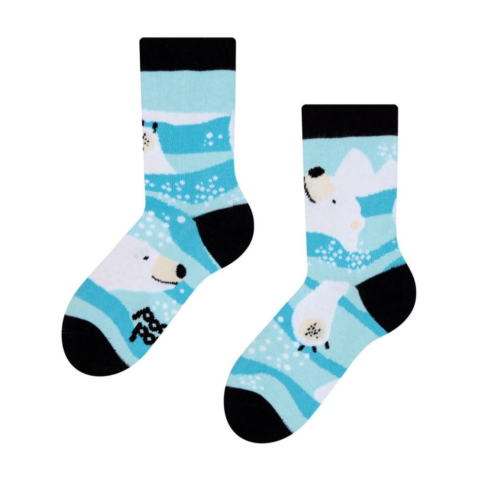 E-shop Veselé dětské ponožky Dedoles Ledový medvěd