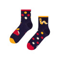 Veselé ponožky Dedoles Šťastný červík (D-U-SC-CS-C-C-1693)