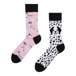 Veselé ponožky Dedoles Růžový dalmatýni (GMRS146)