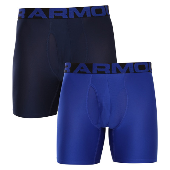 2PACK pánské boxerky Under Armour nadrozměr modré (1363619 400)