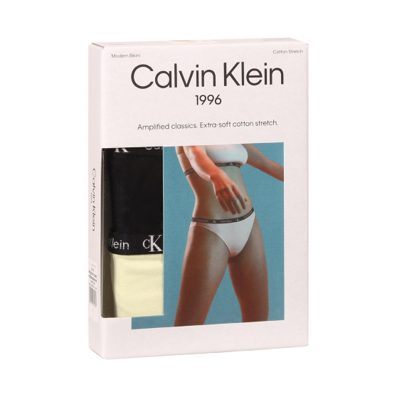 2PACK dámské kalhotky Calvin Klein vícebarevné (QD3991E-BP5)