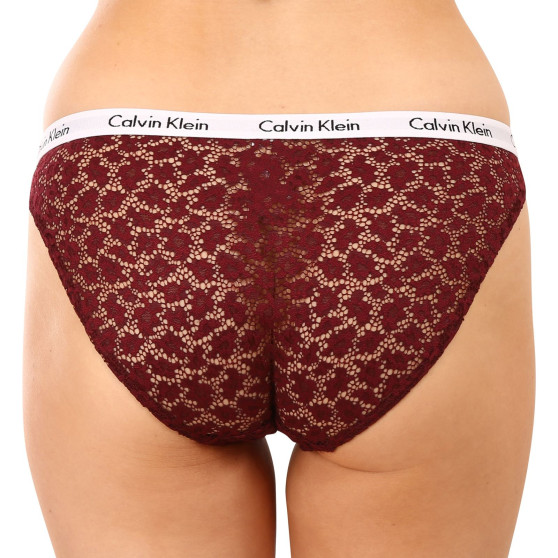 3PACK dámské kalhotky Calvin Klein nadrozměr vícebarevné (QD3975E-BP7)