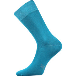 Ponožky Lonka vysoké tmavě tyrkysové (Decolor)