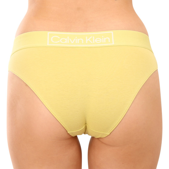 Dámské kalhotky Calvin Klein žluté (QF6775E-9LD)