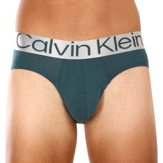 3PACK pánské slipy Calvin Klein vícebarevné (NB3129A-GIC)