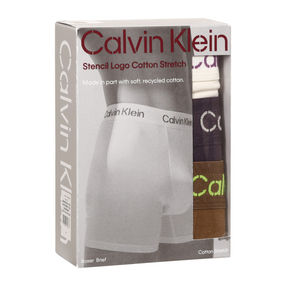 3PACK pánské boxerky Calvin Klein vícebarevné (NB3706A-FZ4)