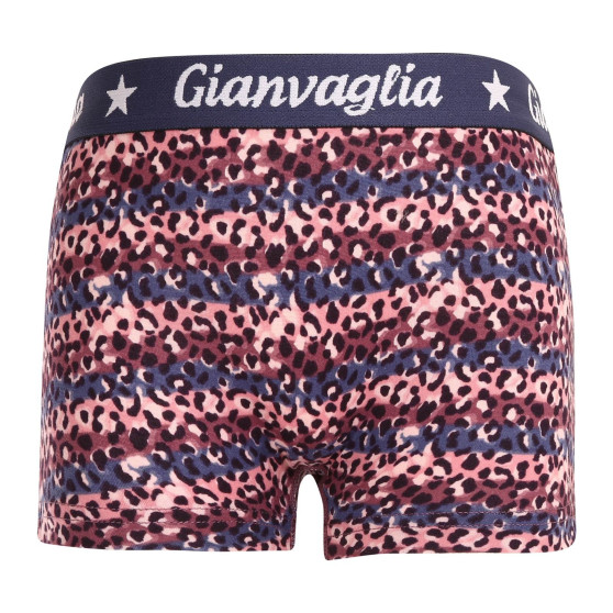 Dívčí kalhotky s nohavičkou boxerky Gianvaglia fialové (813)
