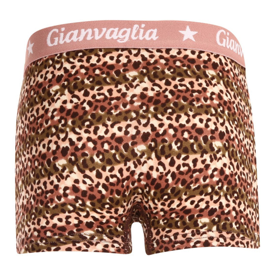 Dívčí kalhotky s nohavičkou boxerky Gianvaglia růžové (813)