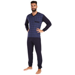 Pánské pyžamo Foltýn tmavě modré (FPD14)