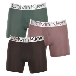 3PACK pánské boxerky Calvin Klein vícebarevné (NB3075A-GIA)