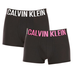 2PACK pánské boxerky Calvin Klein černé (NB2602A-GXI)
