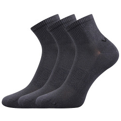 3PACK ponožky VoXX tmavě šedé (Metym)