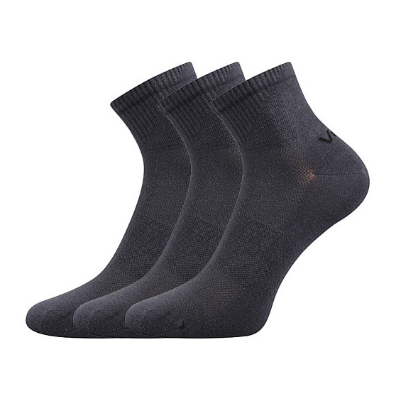 3PACK ponožky VoXX tmavě šedé (Metym)