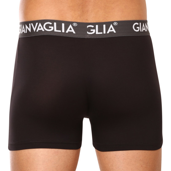 2PACK pánské boxerky Gianvaglia černé (GVG-5007)