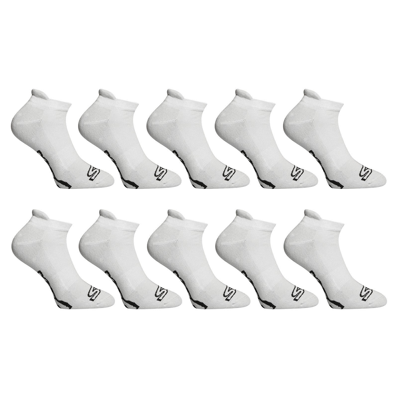 E-shop 10PACK ponožky Styx nízké šedé