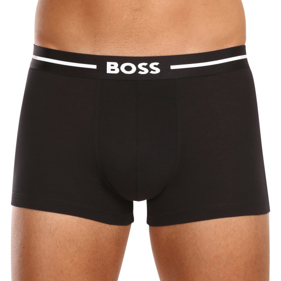 3PACK pánské boxerky Hugo Boss černé (50510687 001)