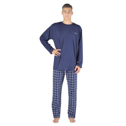 Pánské pyžamo Gino nadrozměr vícebarevné (79149)