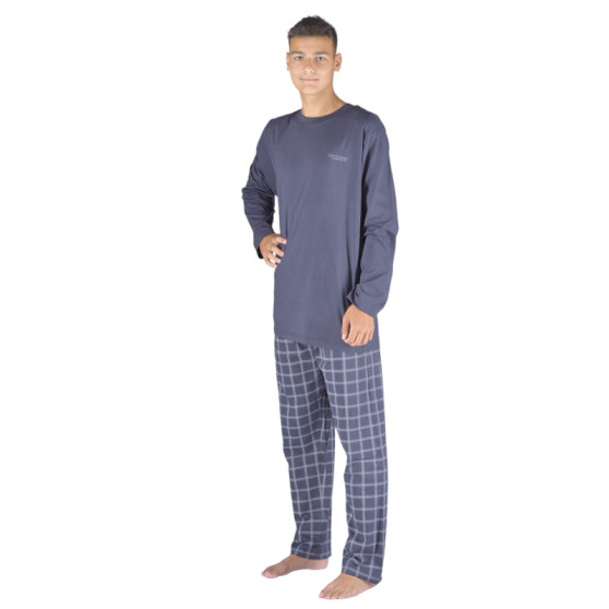Pánské pyžamo Gino nadrozměr vícebarevné (79149)