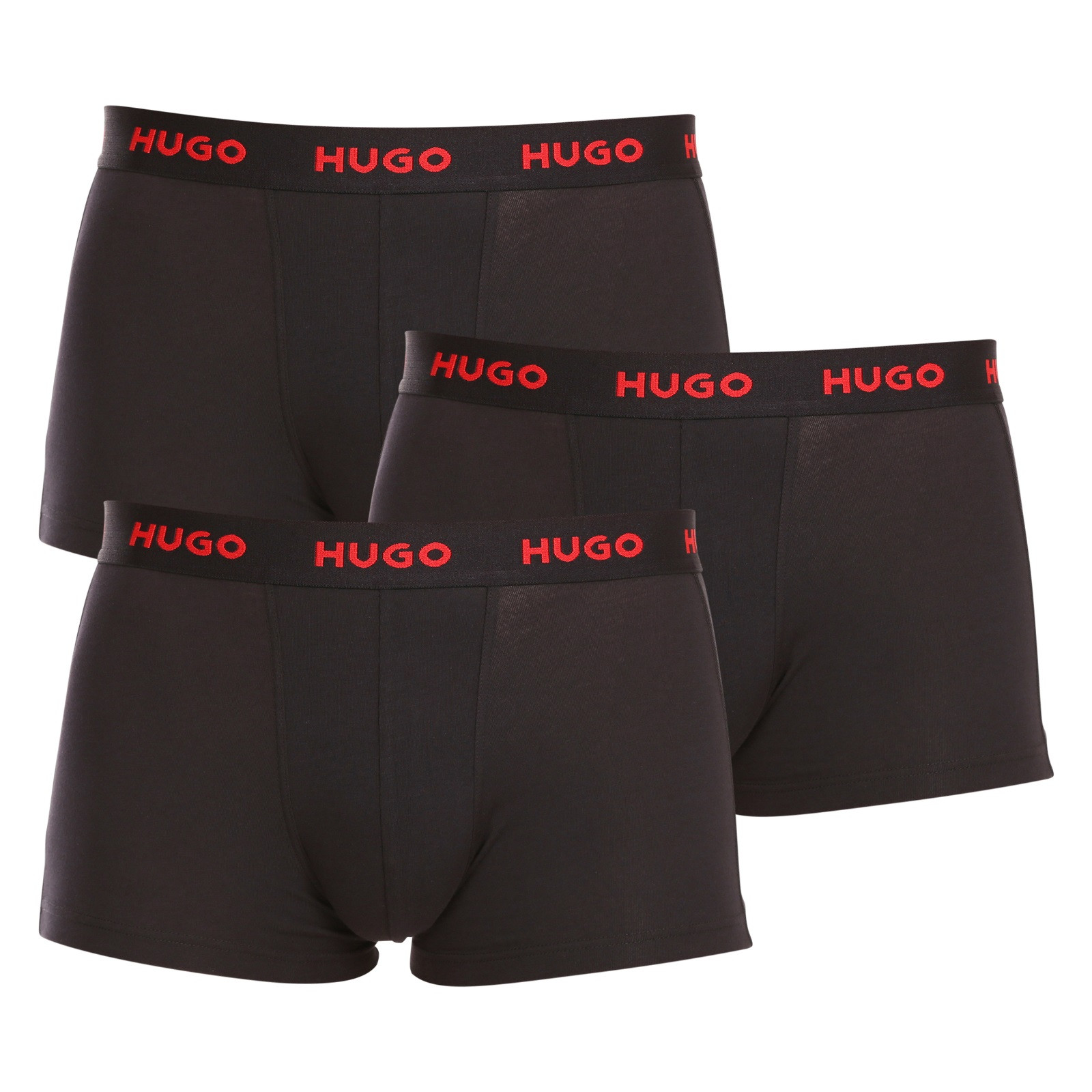 E-shop 3PACK pánské boxerky HUGO černé